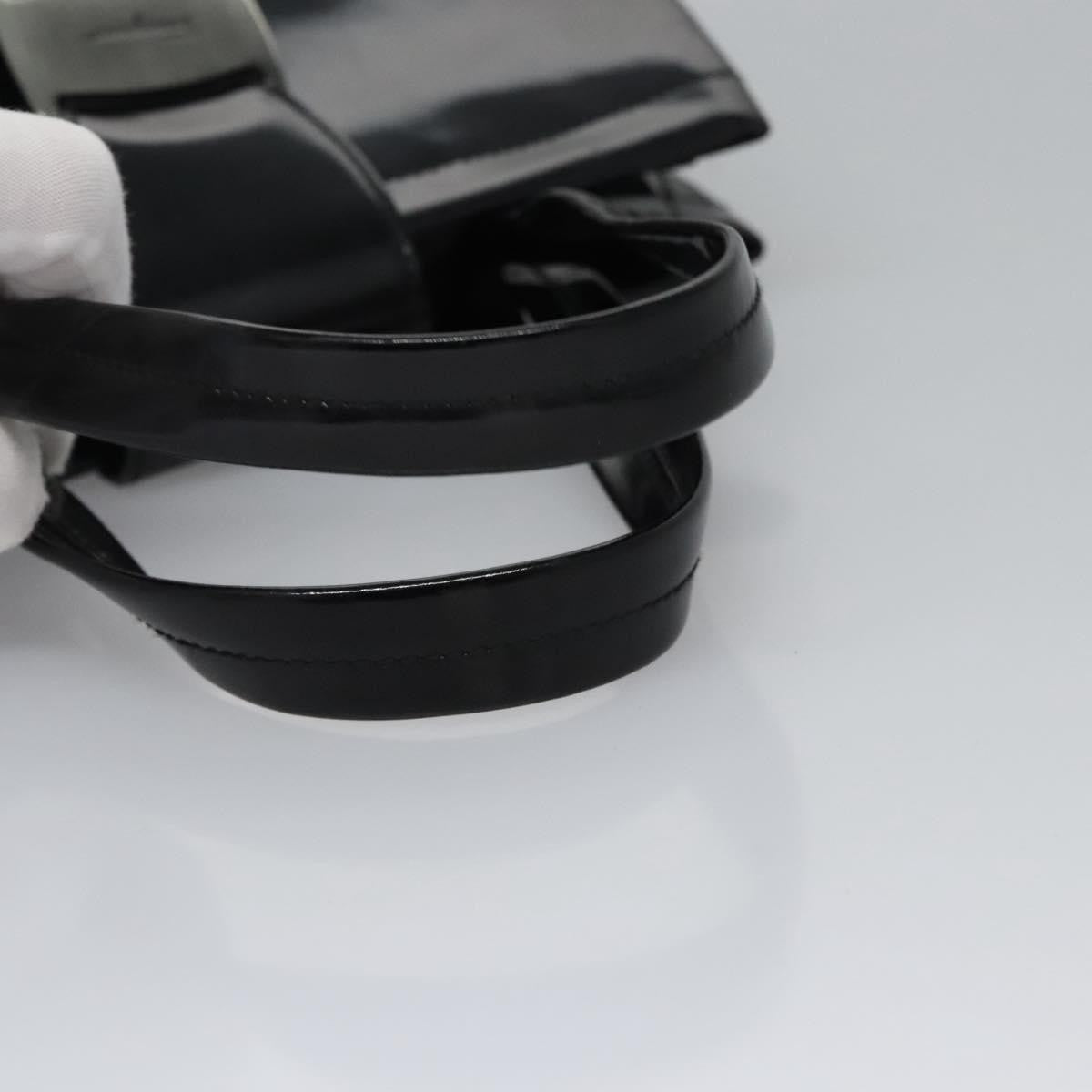 Salvatore Ferragamo Vara Tote Patent Leather