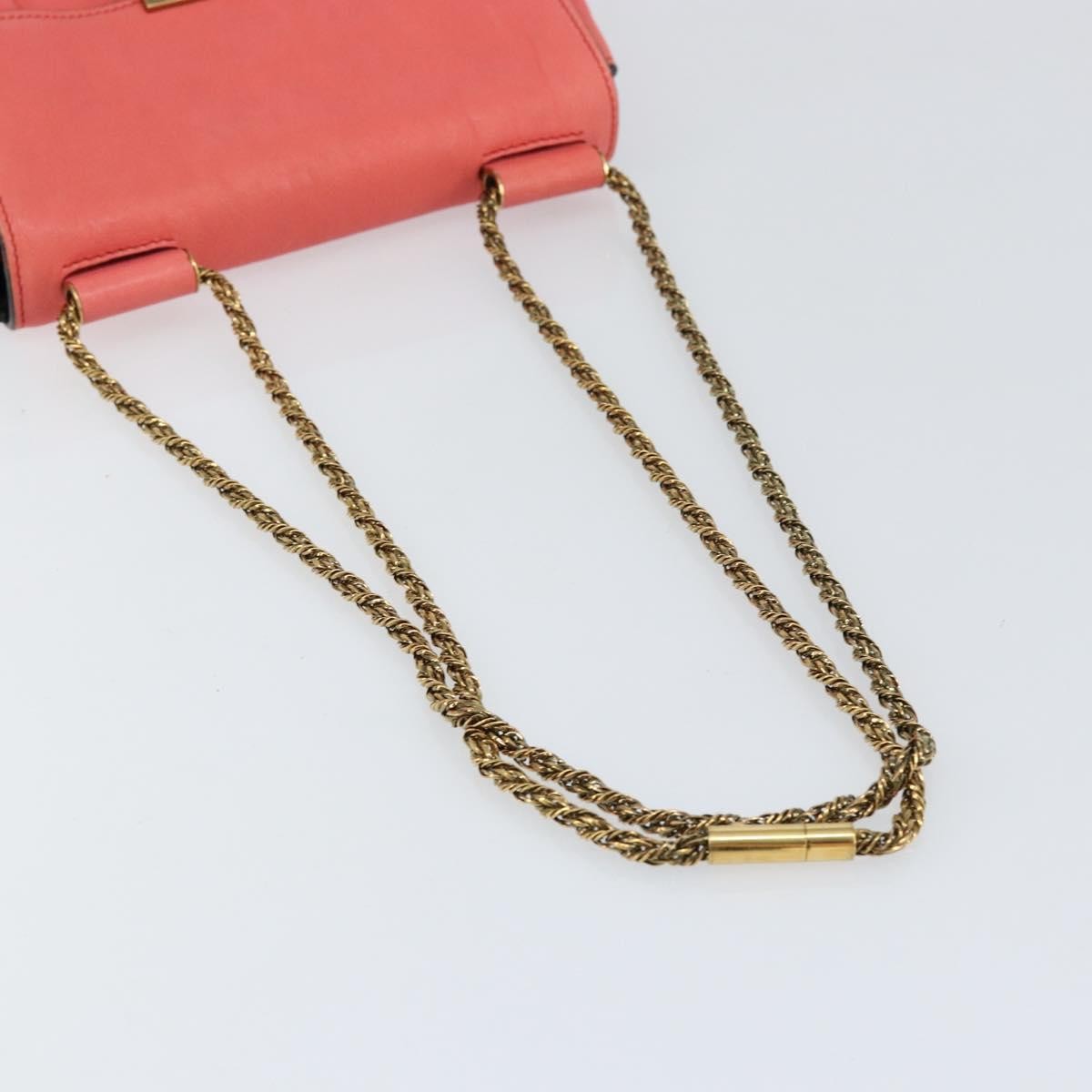 Chloe Elsie Chain Shoulder Bag Leather