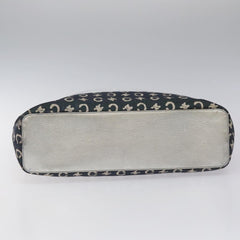 Celine C Sulky Shoulder bag Canvas and Leather