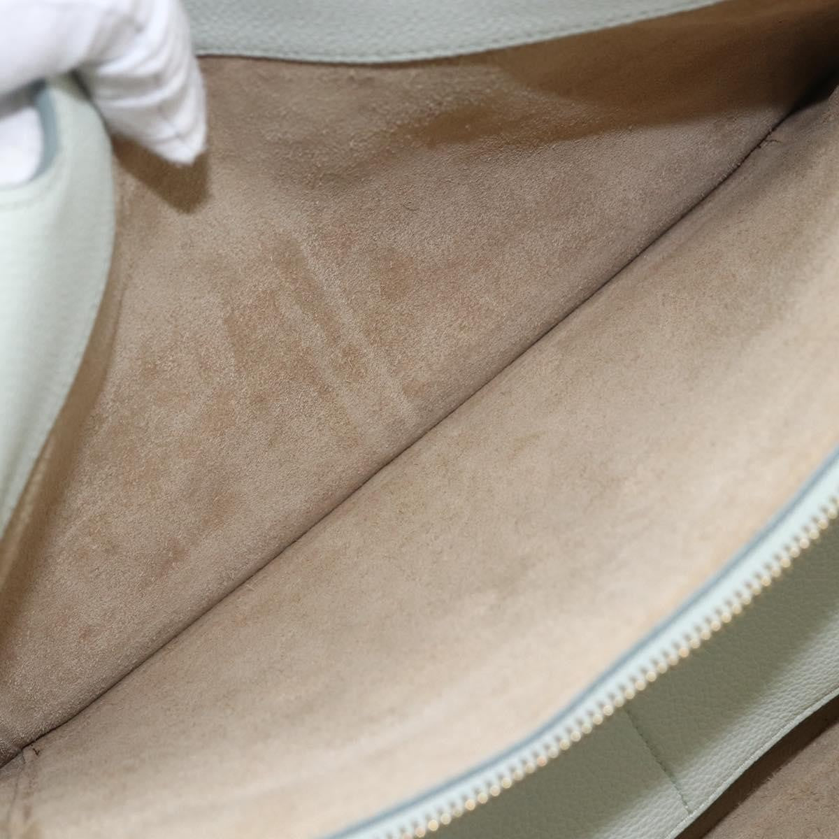 Celine Tri-Fold Shoulder Bag Grained Calfskin