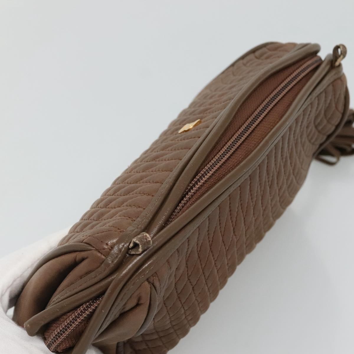 Bally Vintage Shoulder Bag Quilted leather