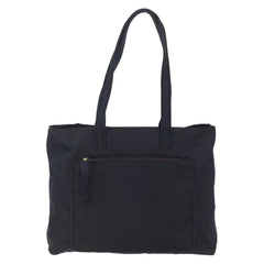 Prada Front Pocket Zip Tote Tessuto