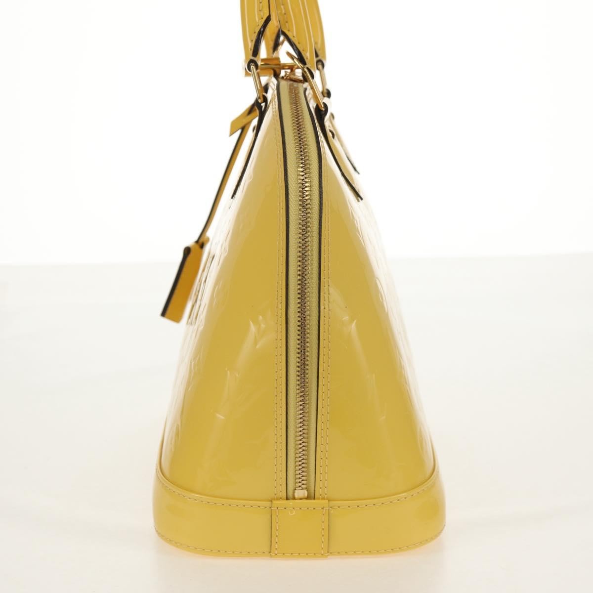 Louis Vuitton Alma Handbag Monogram Vernis