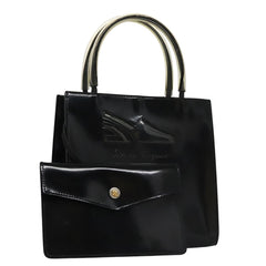 Salvatore Ferragamo Shopper Tote Patent Leather