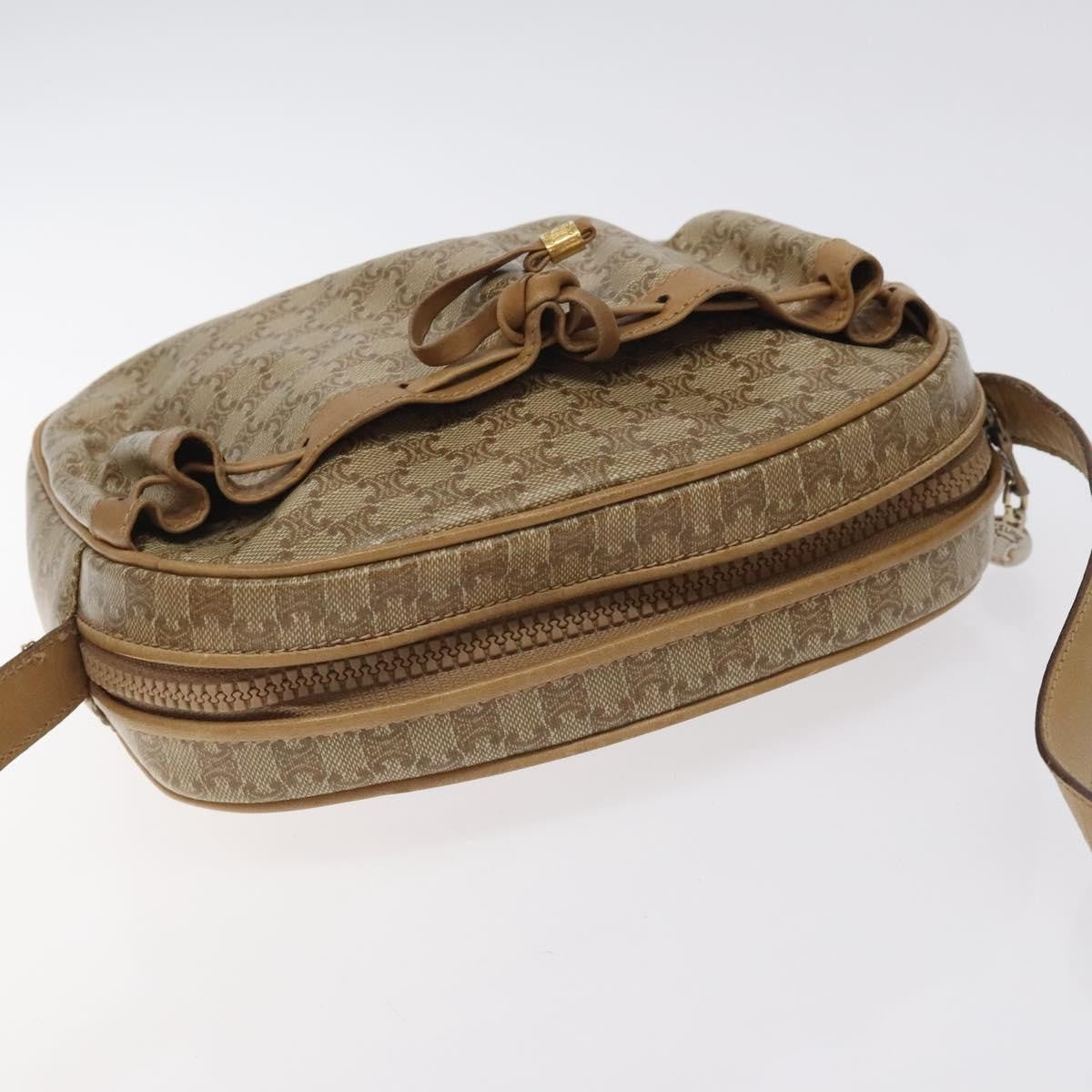 Celine Vintage Macadam Shoulder Bag Macadam Canva  Vinyl