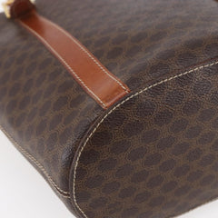 Celine Vintage Macadam Tote bag Canvas and Leather