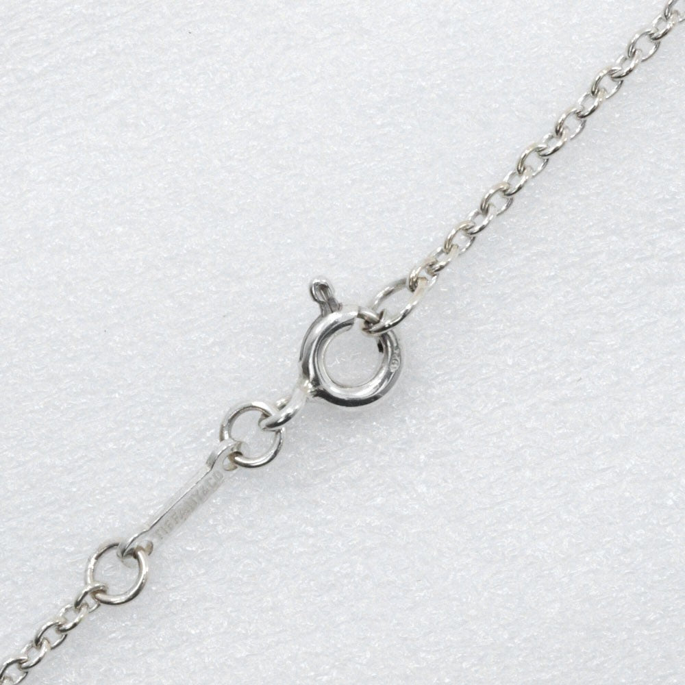 Tiffany & Co. Elsa Peretti Open Heart Pendant Necklace silver