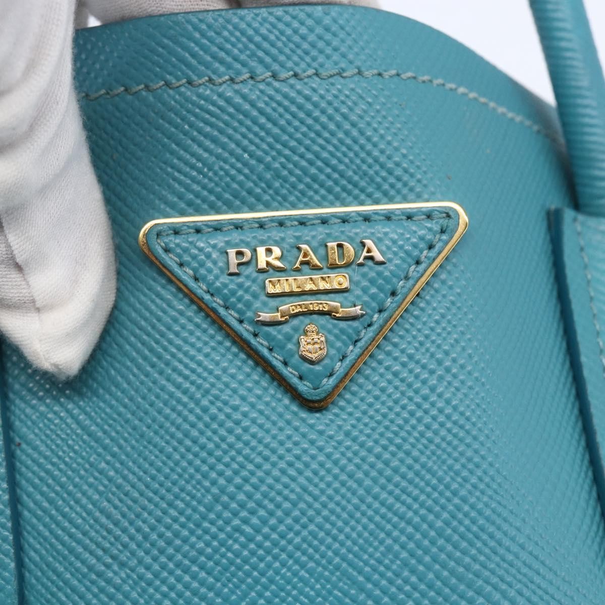 Prada Cuir Double Tote Saffiano Leather