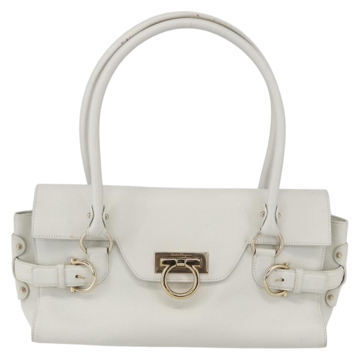 Salvatore Ferragamo Gina Satchel Leather