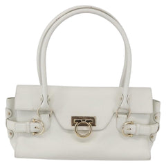 Salvatore Ferragamo Gina Satchel Leather