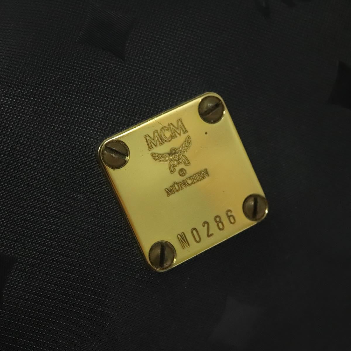 MCM Visetos logogramme Handbag Canvas and Leather