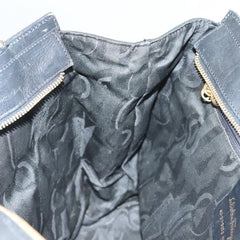 Salvatore Ferragamo Vala Shoulder Bag Canvas