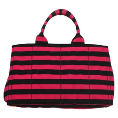 Prada Canapa Open Tote Canvas