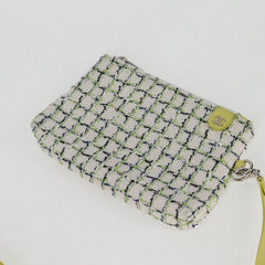 Chanel Logo Eyelets Flap Bag Perforated Calfskin