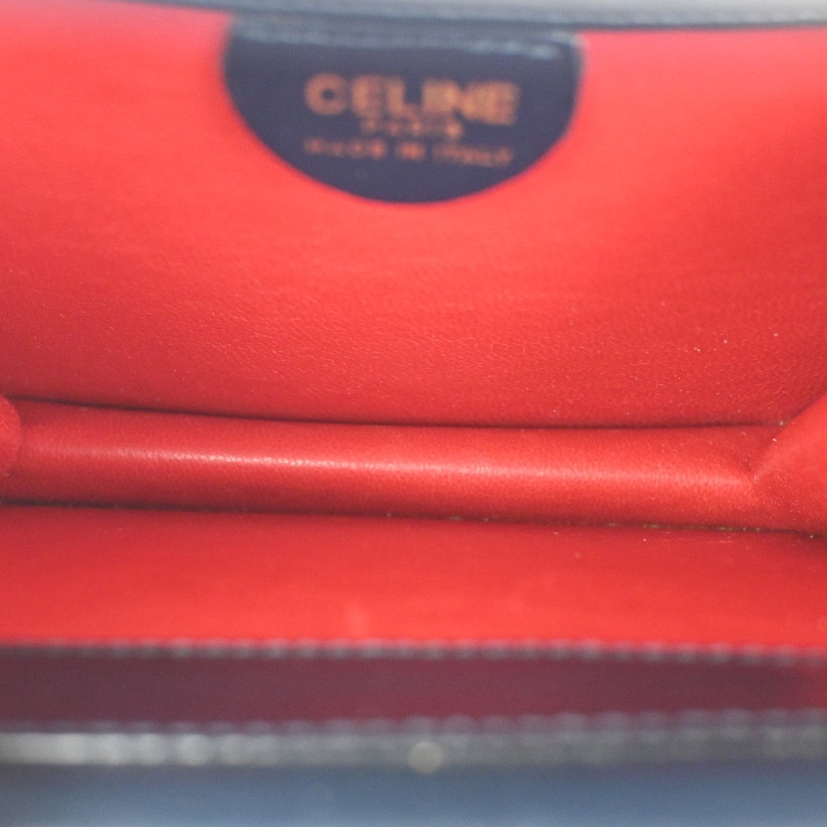 Celine Gancini Handbag Leather