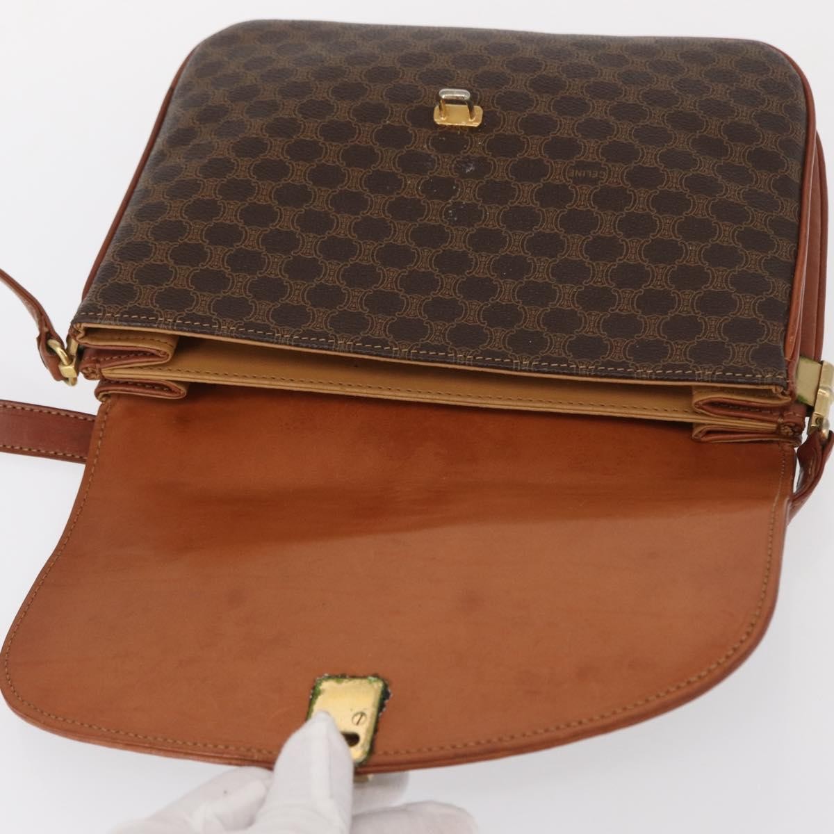 Celine Vintage Shoulder Bag Canvas