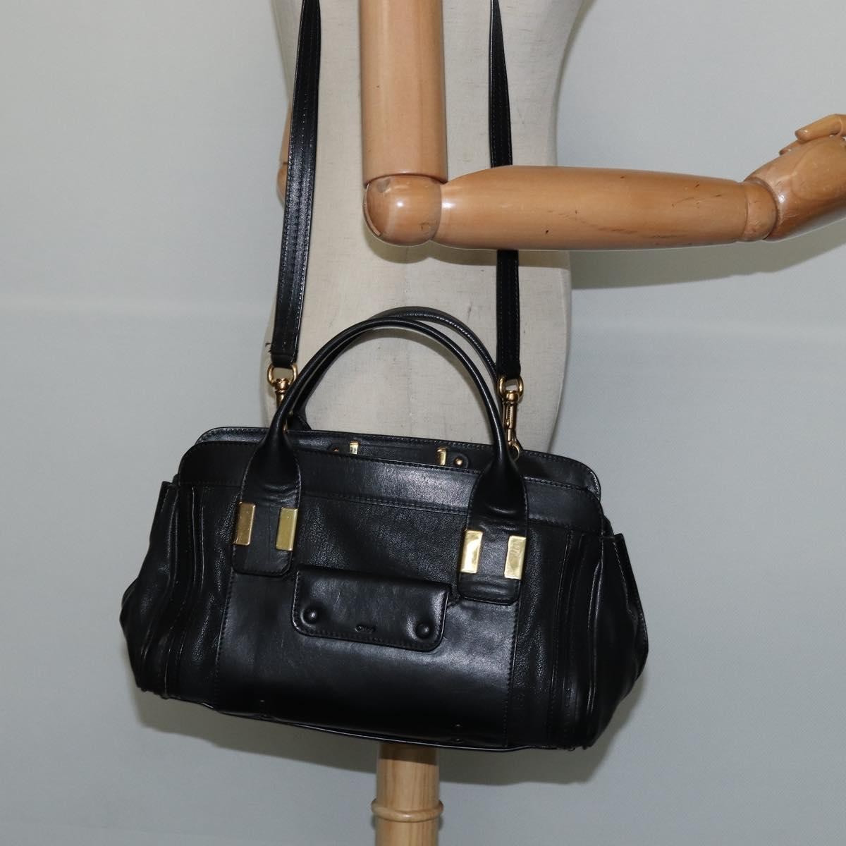 Chloe Alice Satchel Leather