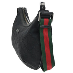 Gucci Half Moon Hobo Messenger GG Canvas