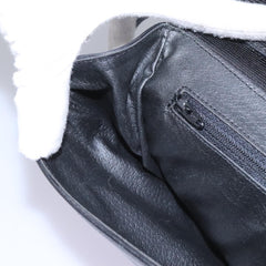 Celine Vintage Circle Logo Crossbody Bag Leather