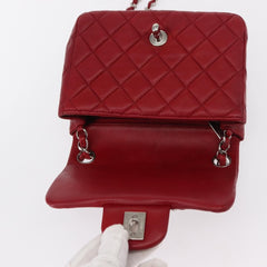 Chanel Square Classic Single Flap Bag Quilted Lambskin