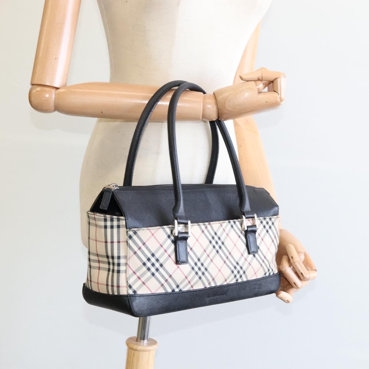 Burberry Nova Check Handbag Nova Check Canvas and leather