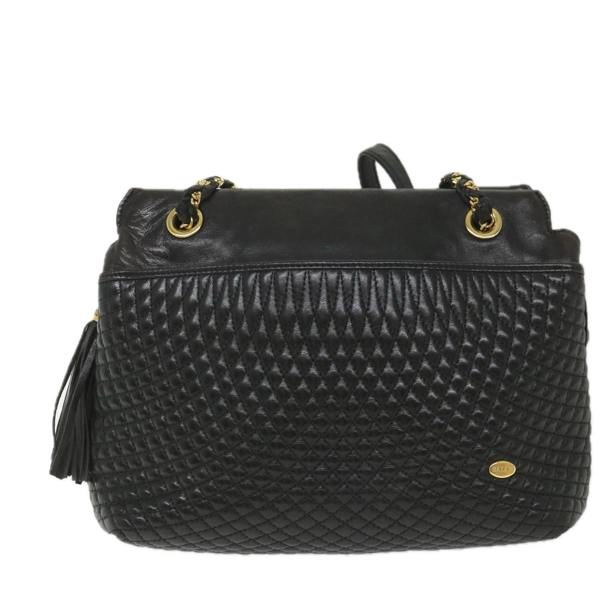 Bally Vintage Shoulder Bag Quilted leather