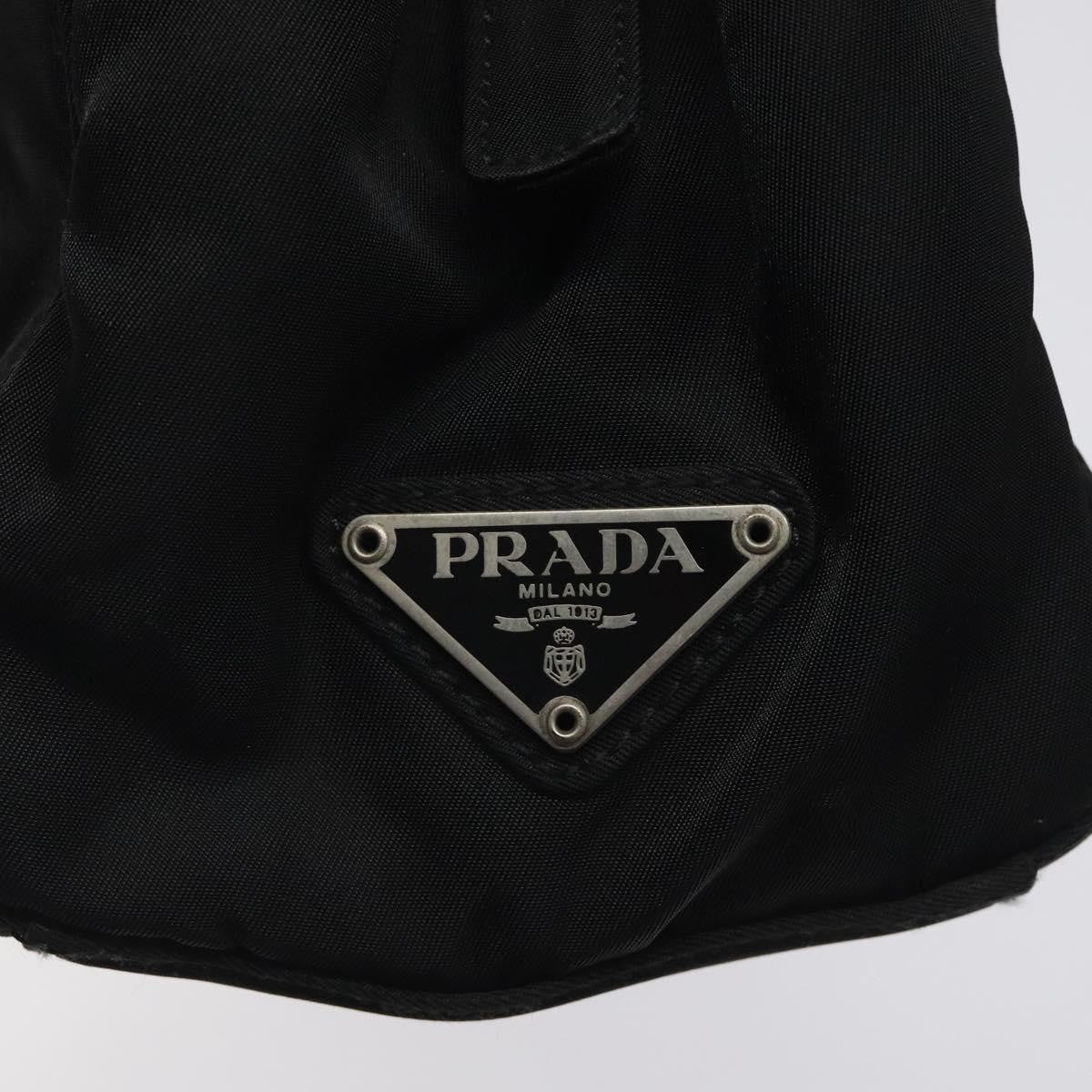 Prada Resin Handle Tote Tessuto