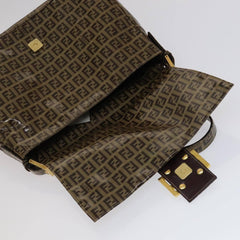 Fendi Mamma Baguette Zucca canvas