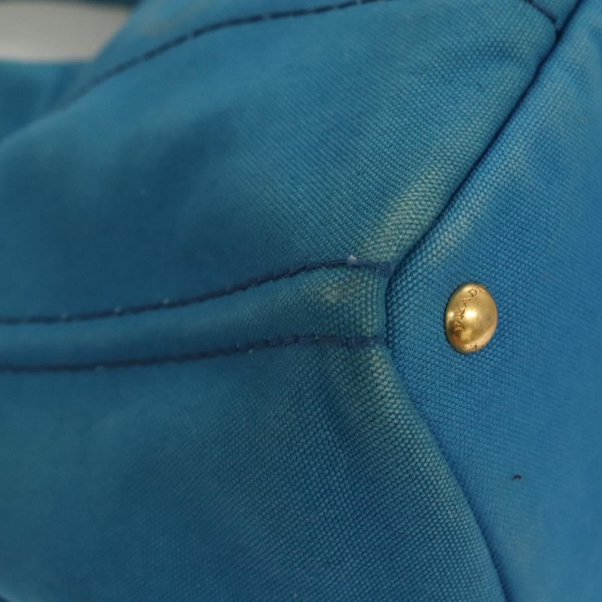 Prada Canapa Convertible Tote Canvas