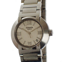 Hermes Nomade Quartz Watch Stainless Steel