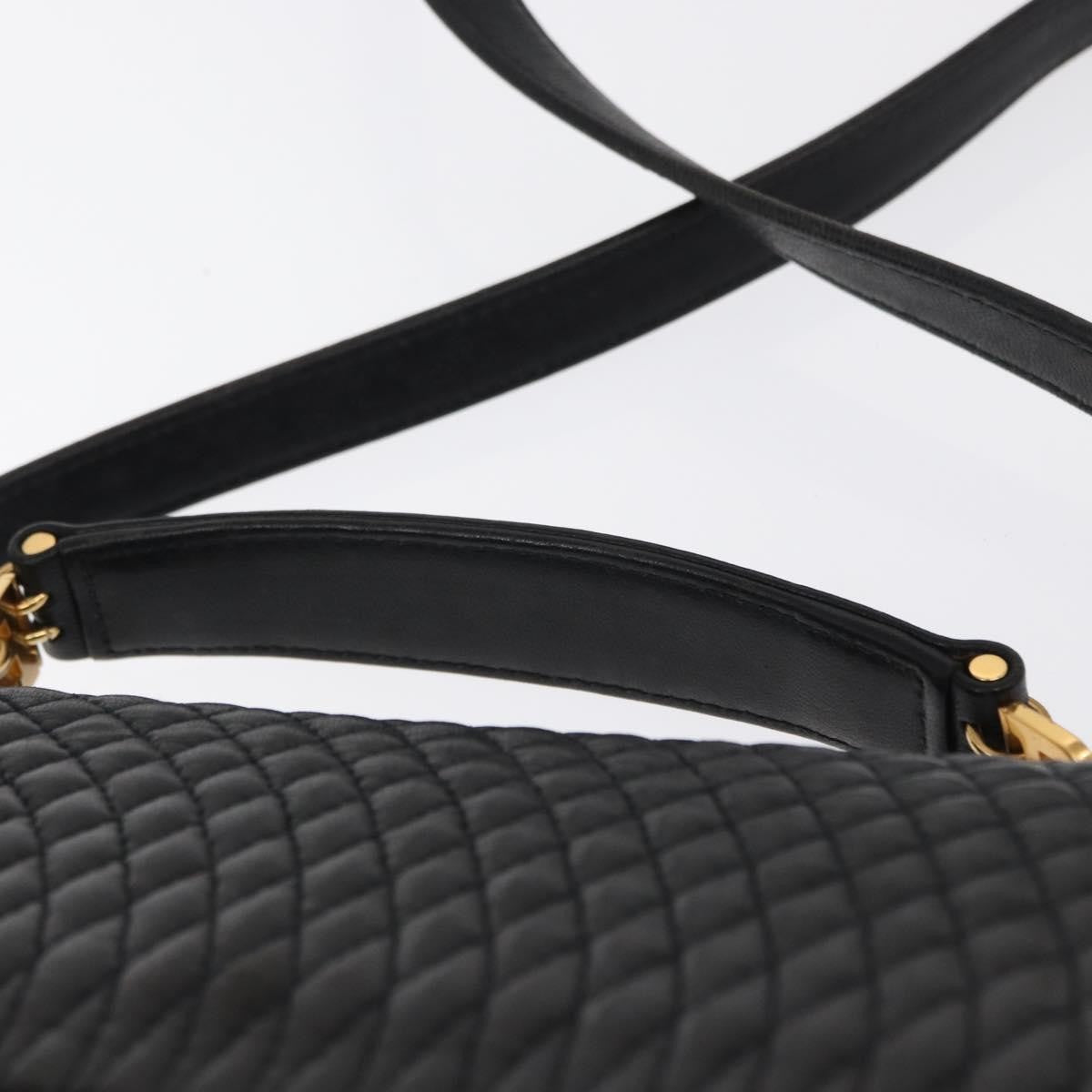 Bally Vintage Handbag Quilted Leather