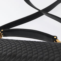 Bally Vintage Handbag Quilted Leather