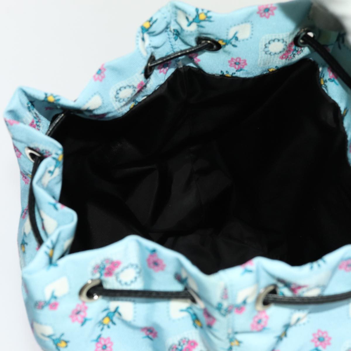 Miu Miu Drawstring Pouch Nylon