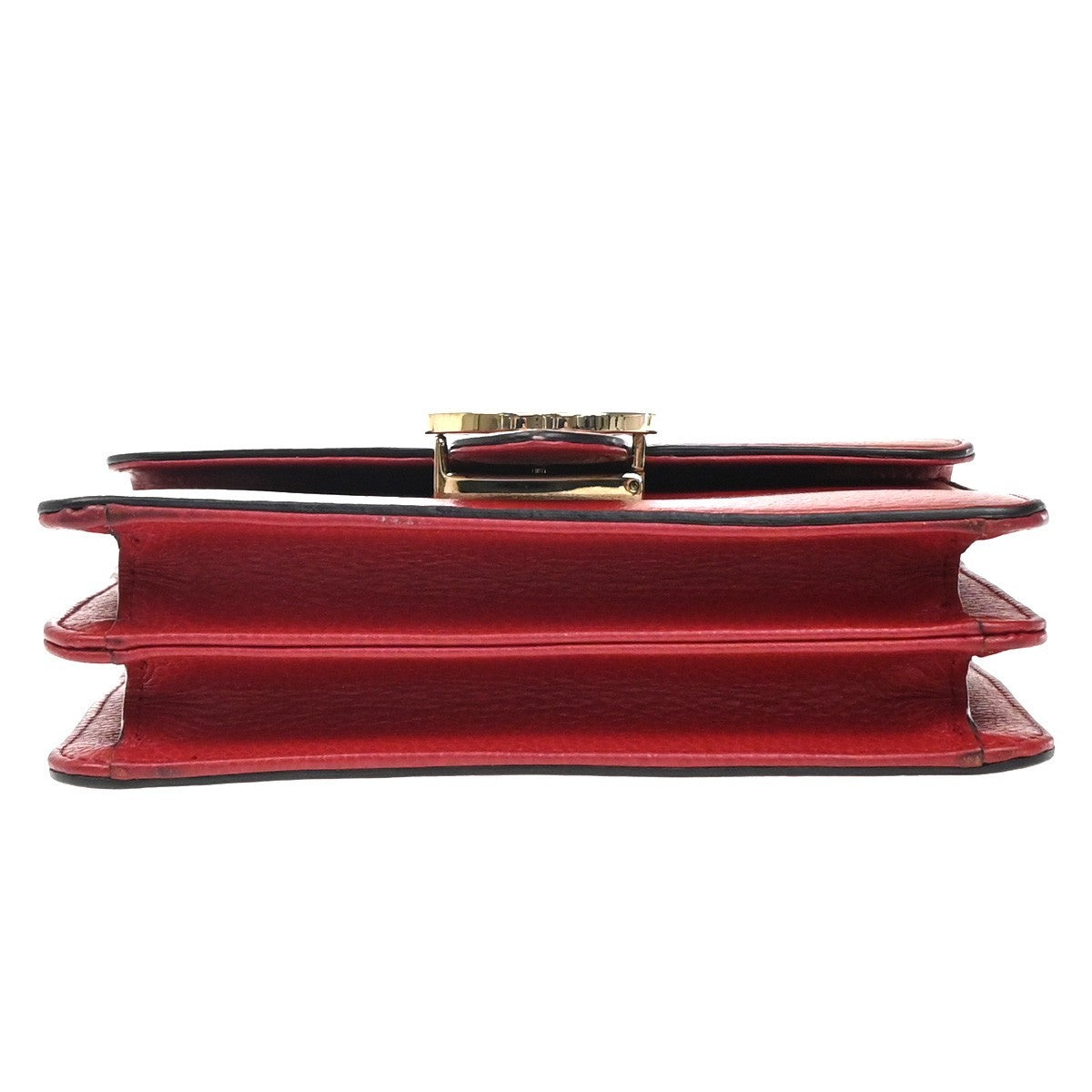 Gucci Interlocking Shoulder Bag Leather