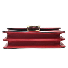 Gucci Interlocking Shoulder Bag Leather