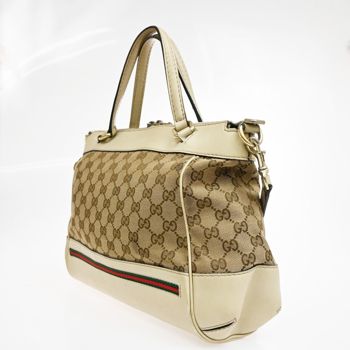 Gucci Mayfair Convertible Tote GG Canvas