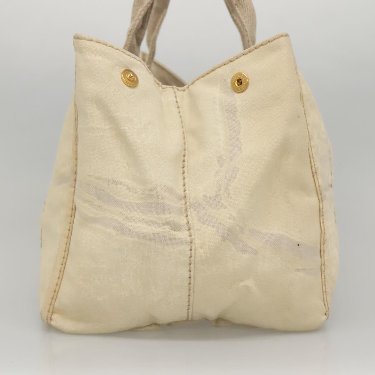 Prada Canapa Convertible Tote Canvas
