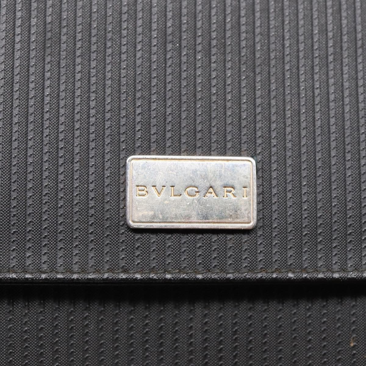 Bvlgari Clutch bag Canvas and Leather