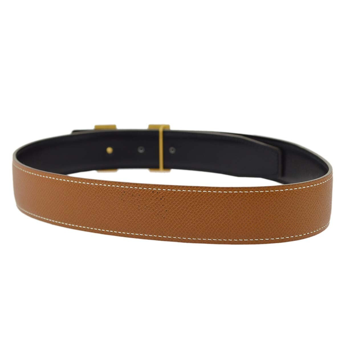 Hermes Constance Reversible Belt Leather