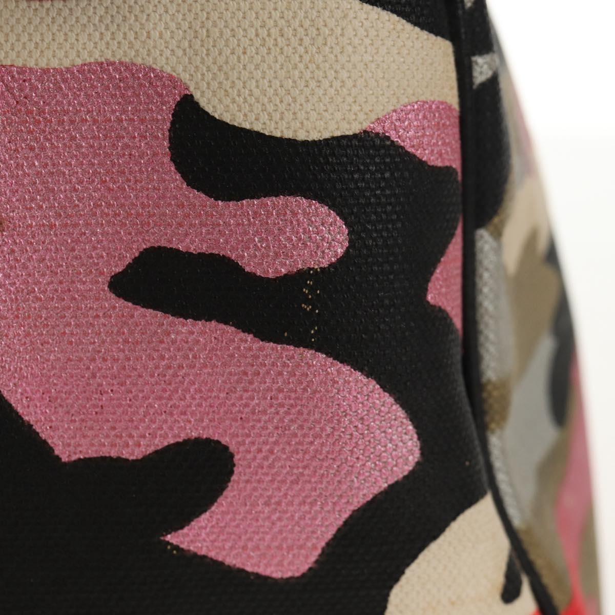 Christian Dior Polochon Satchel Limited Edition Anselm Reyle Camouflage Canvas