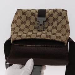 Gucci Buckle Belt Bag GG Canvas