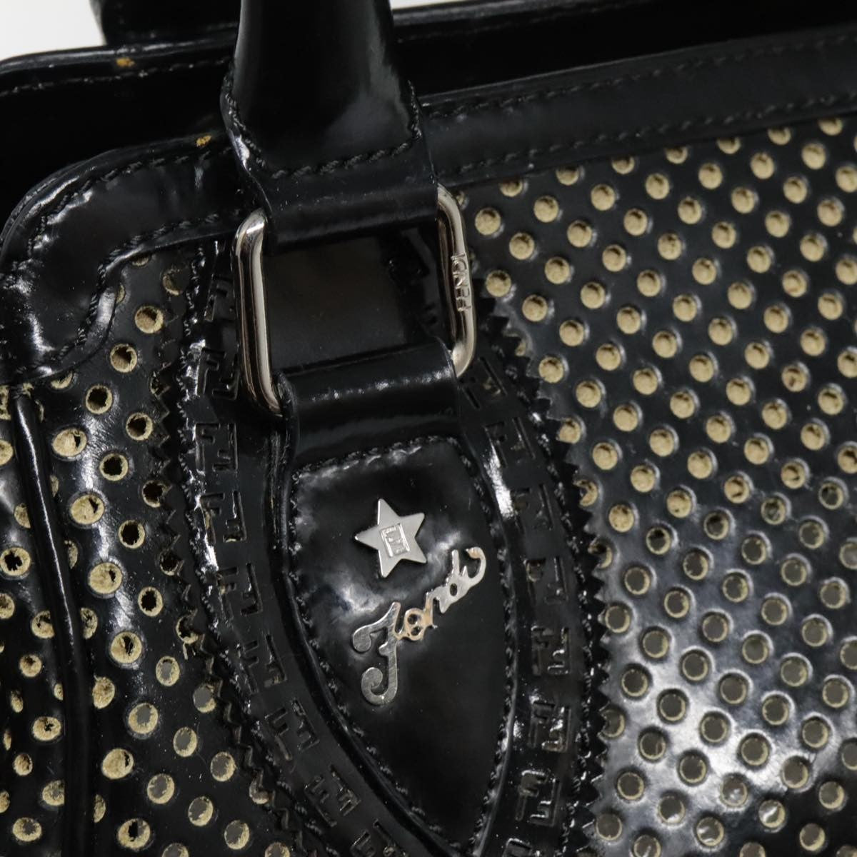 Fendi Bag Du Jour Perforated Leather