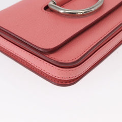 Burberry D-Ring Shoulder Bag Leather