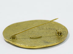 Chanel CC Brooch Metal