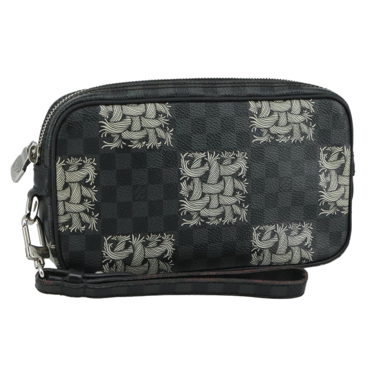 Louis Vuitton Pochette Volga Limited Edition Nemeth Damier Graphite