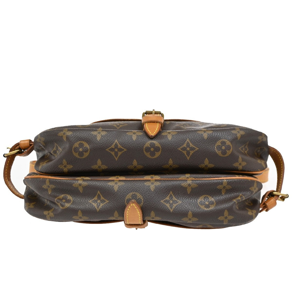 Louis Vuitton Saumur Handbag Monogram Canvas