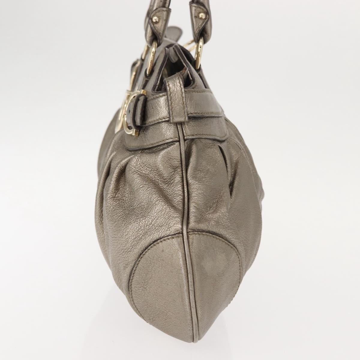 Salvatore Ferragamo Gancini Tote Leather