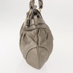 Salvatore Ferragamo Gancini Tote Leather