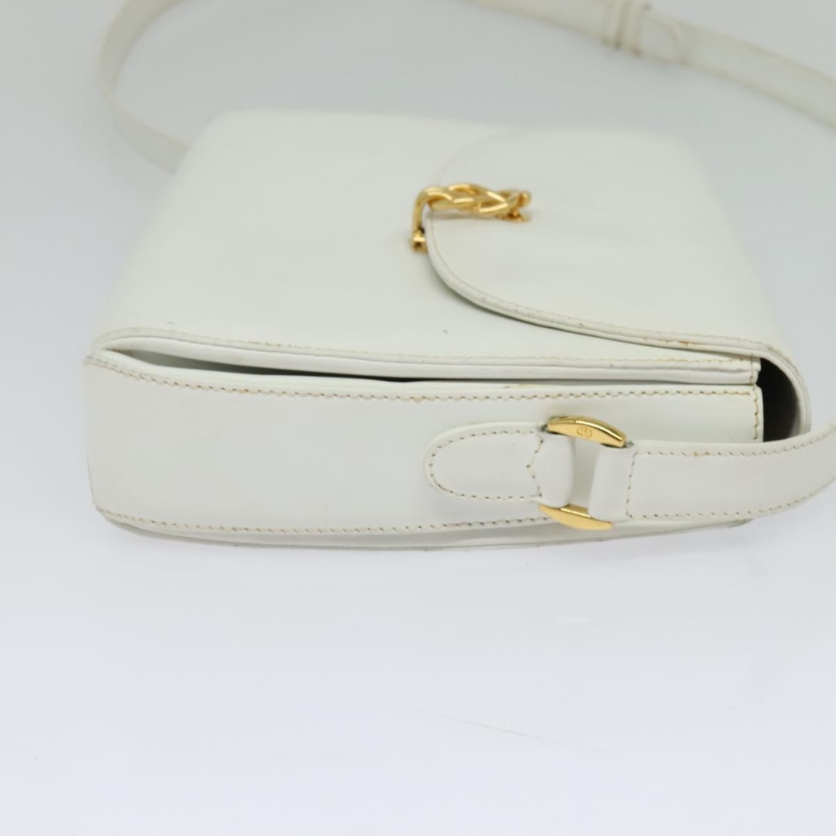 Gucci Vintage Flap Crossbody Bag Leather