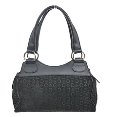 Celine C Macadam Handbag Suede